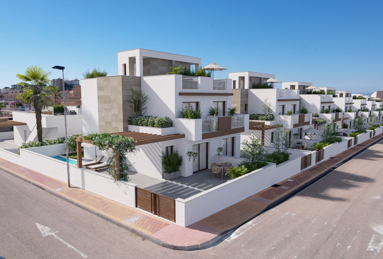 Nieuwbouw  - Geschakelde woning -
Mazarrón