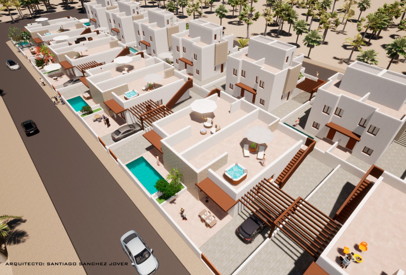 Nieuwbouw  - Geschakelde woning -
Mazarrón