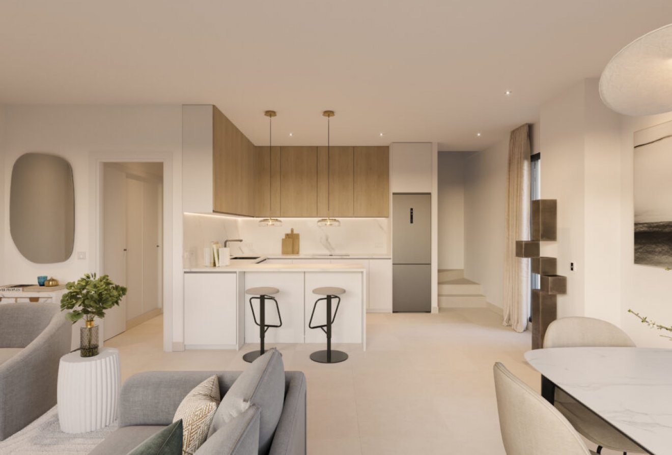 Nieuwbouw  - Geschakelde woning -
Algarrobo