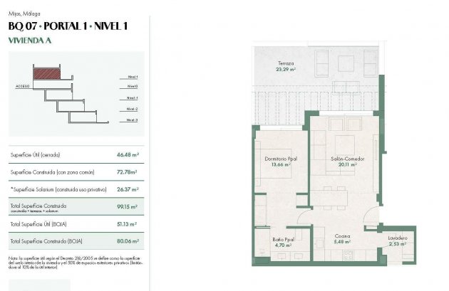 Nieuwbouw  - Penthouse -
Mijas - La Noria Golf