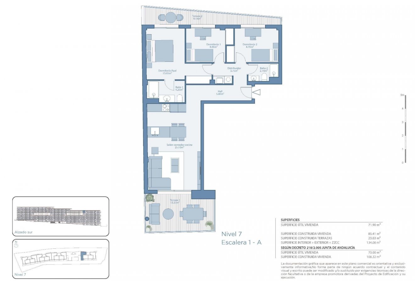 Nieuwbouw  - Penthouse -
Fuengirola - La Loma