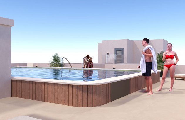 Nieuwbouw  - Appartement -
San Miguel de Salinas