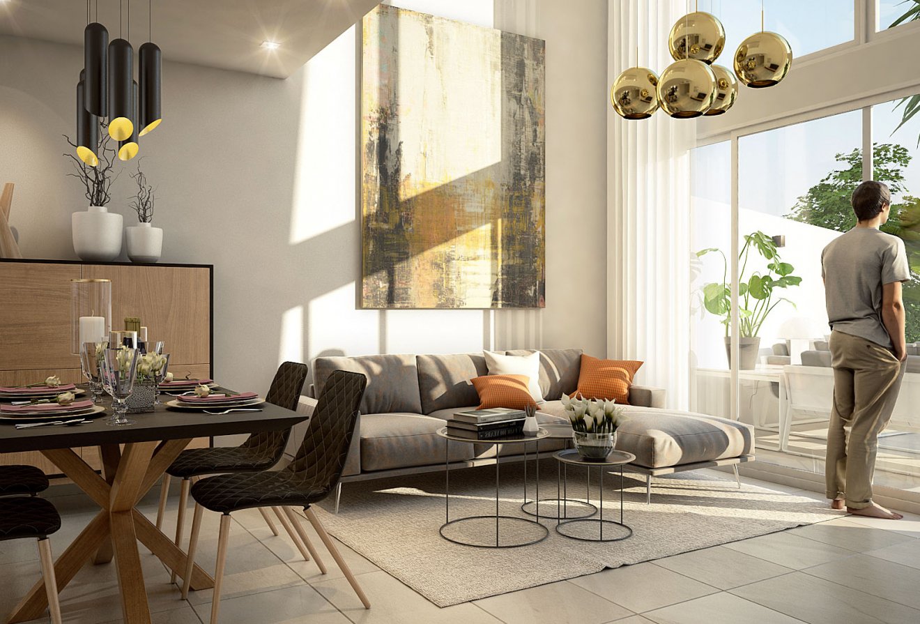 Nieuwbouw  - Geschakelde woning -
La Finca Golf