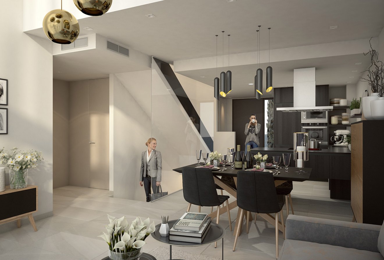 Nieuwbouw  - Geschakelde woning -
La Finca Golf