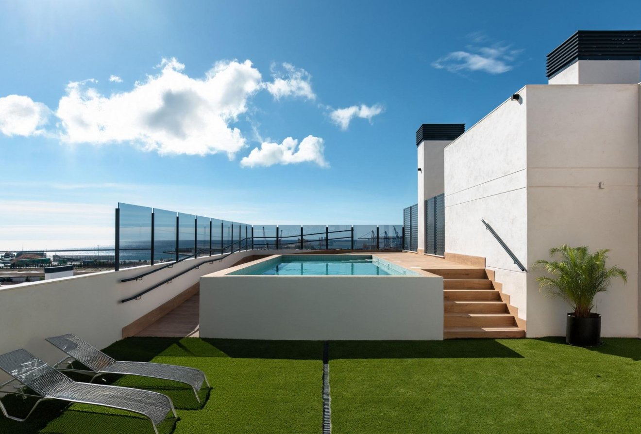 Nieuwbouw  - Penthouse -
Alicante - Benalua