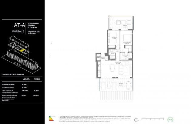 Nieuwbouw  - Penthouse -
Torremolinos - Recinto Ferial
