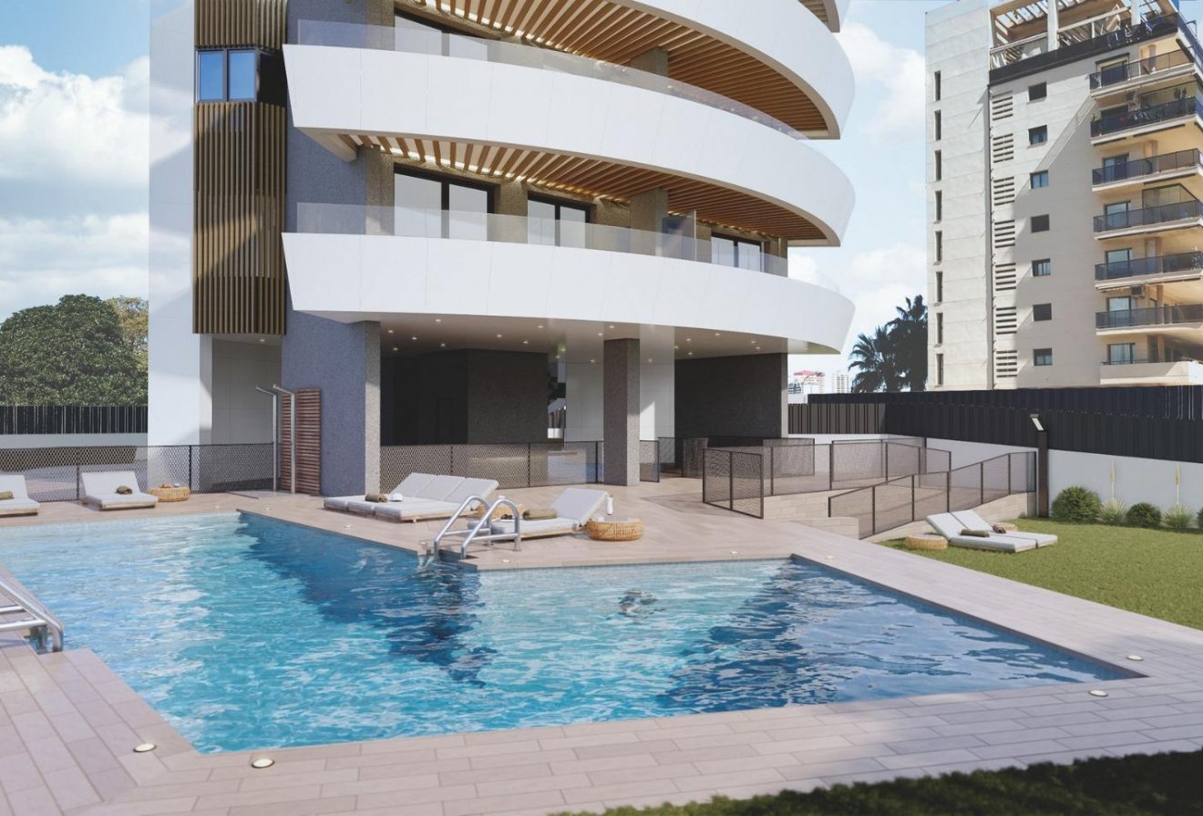 Nieuwbouw  - Appartement -
Calpe - Playa Cantal Roig