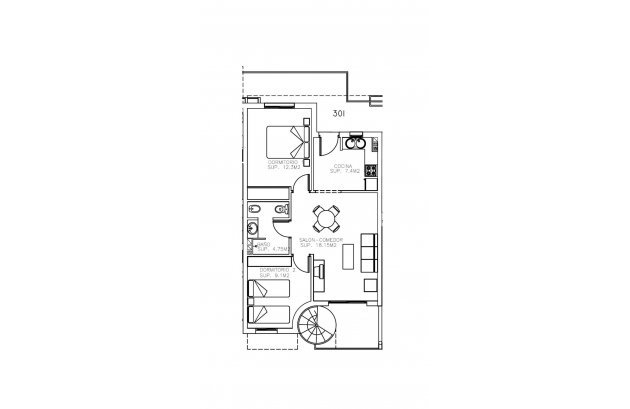Nieuwbouw  - Penthouse -
Águilas - Collados
