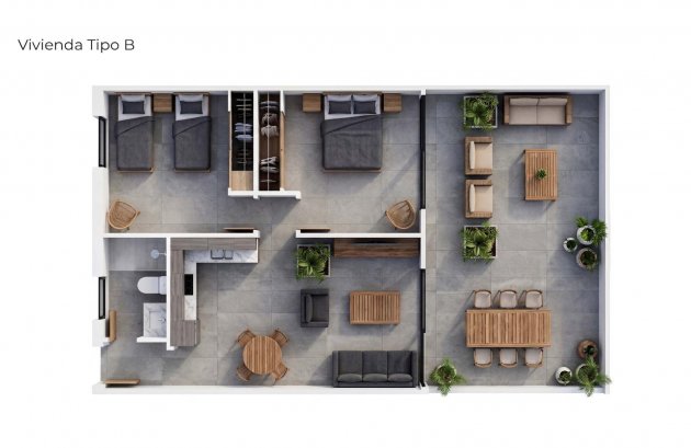 Nieuwbouw  - Appartement -
Vera - Vera Playa