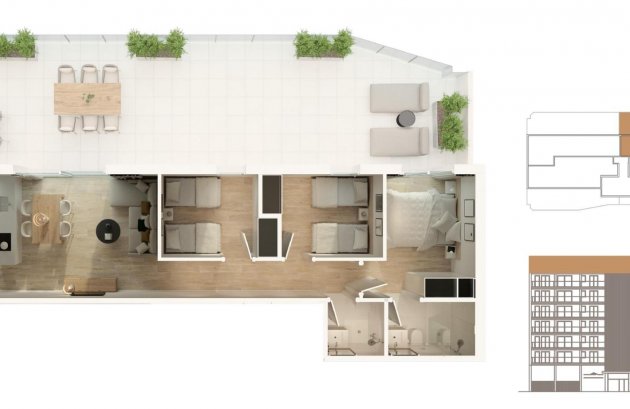 Nieuwbouw  - Penthouse -
Moncofa - Playa de Moncofa