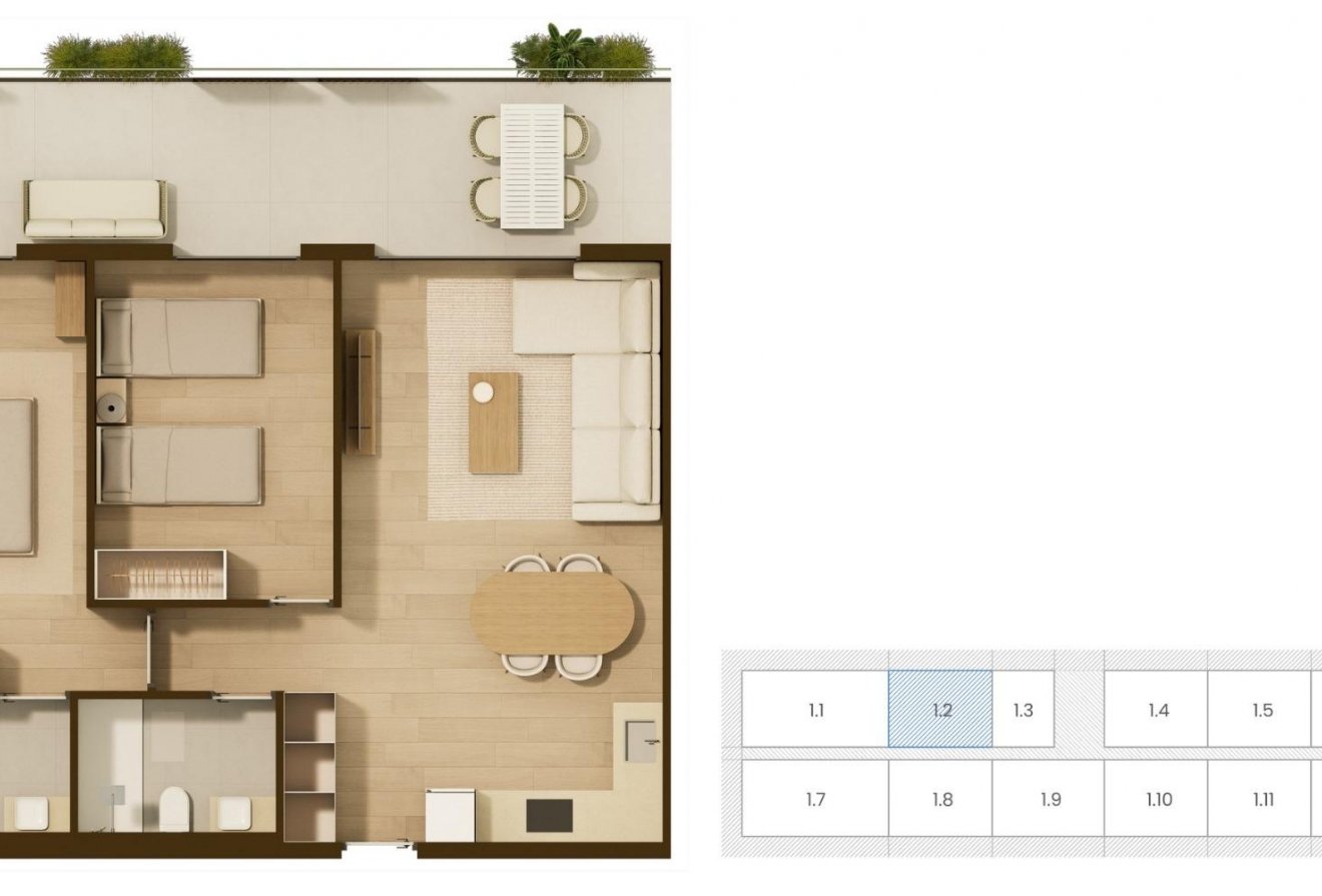Nieuwbouw  - Appartement -
Moncofa - Playa de Moncofa