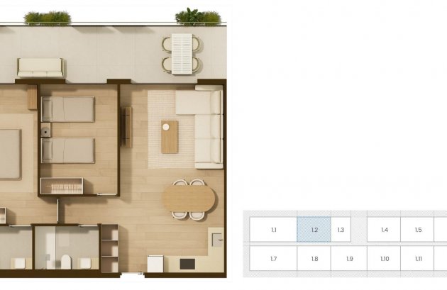 Nieuwbouw  - Appartement -
Moncofa - Playa de Moncofa