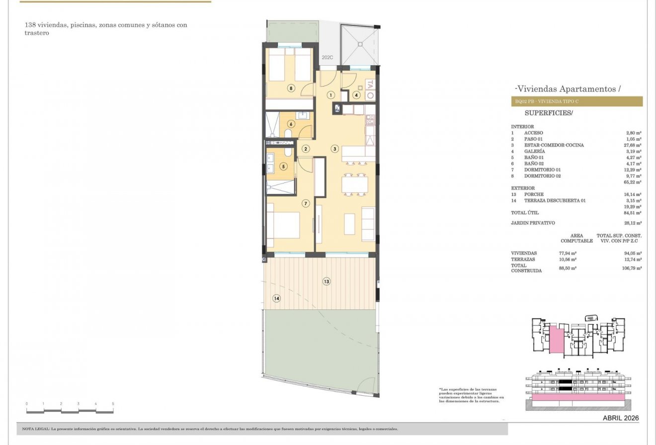 Nieuwbouw  - Appartement -
Finestrat - Campana Garden