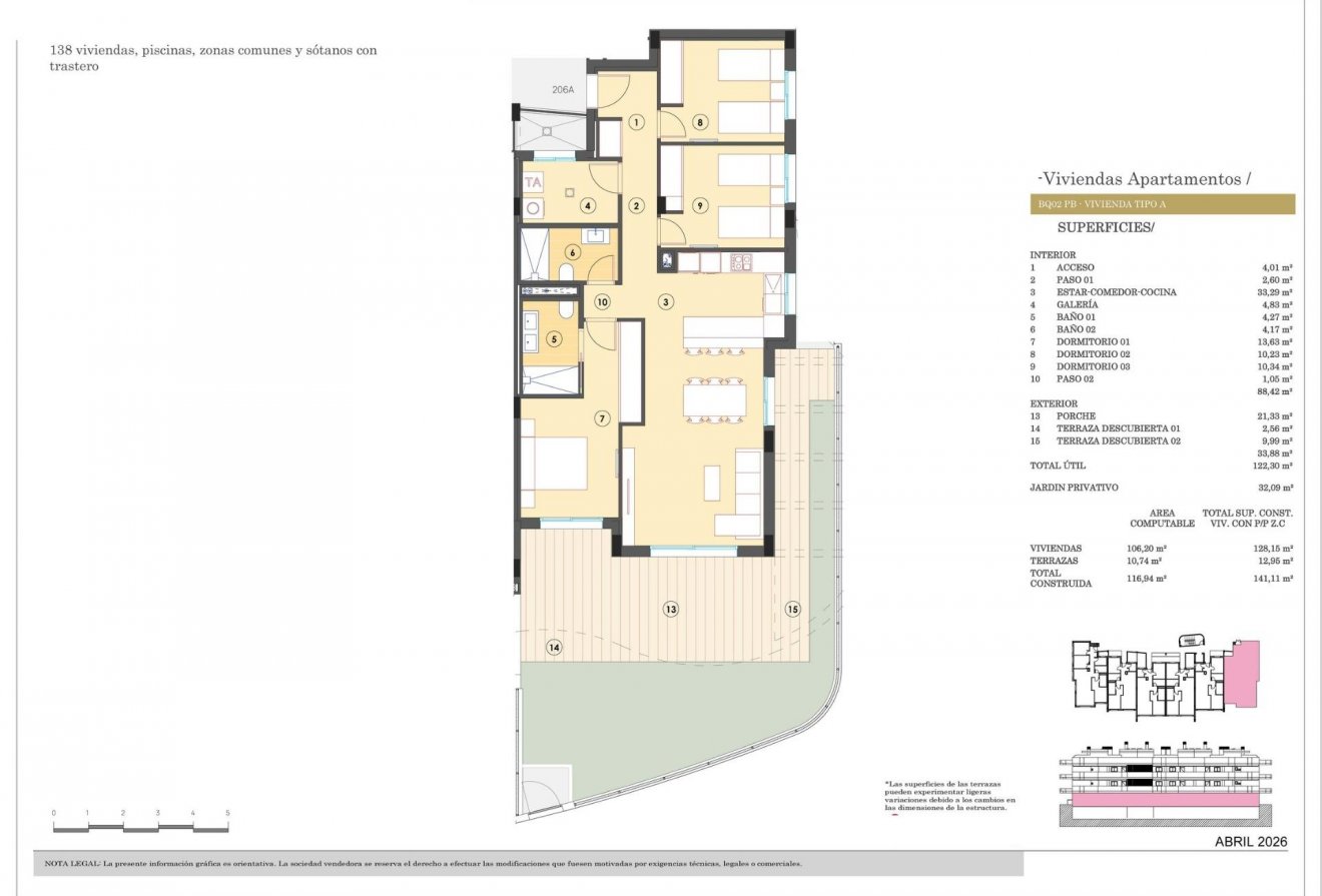 Nieuwbouw  - Appartement -
Finestrat - Campana Garden