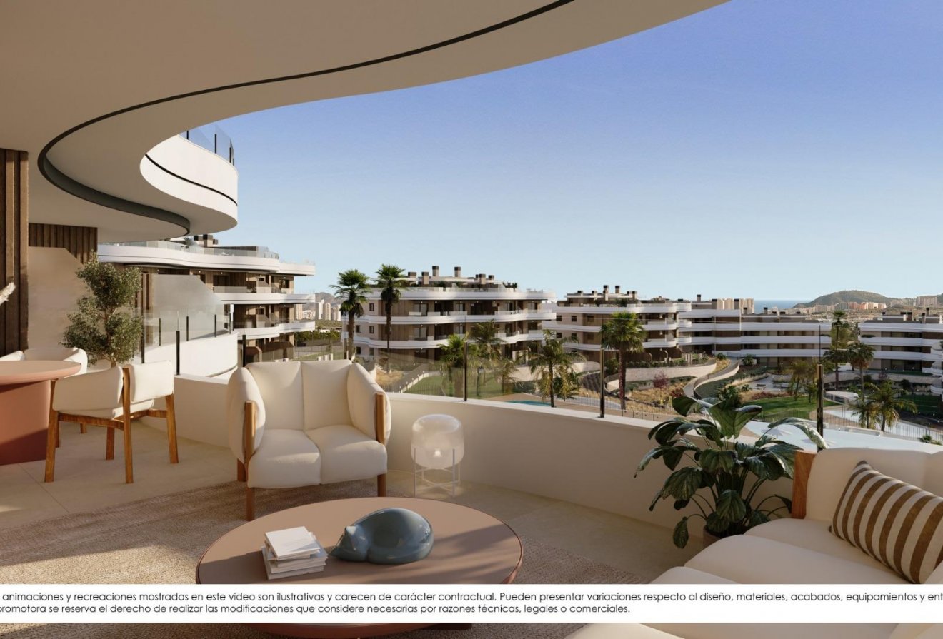 Nieuwbouw  - Appartement -
Finestrat - Campana Garden