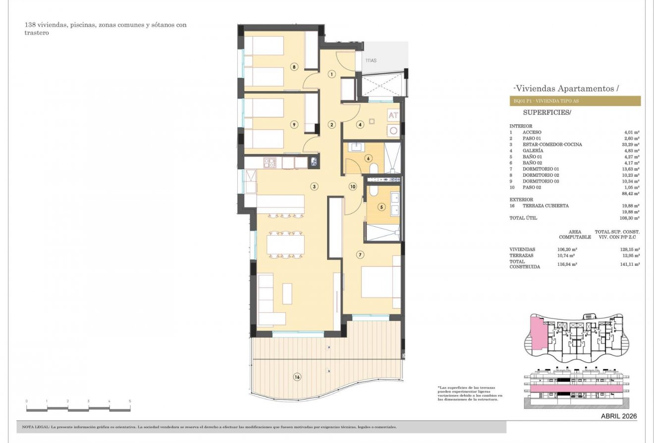 Nieuwbouw  - Appartement -
Finestrat - Campana Garden