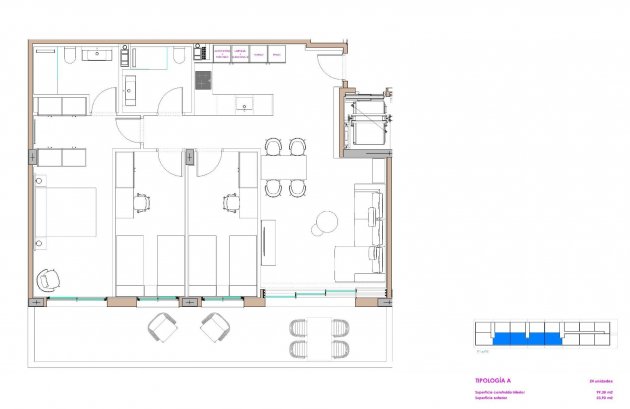 Nieuwbouw  - Appartement -
Moncofa - Playa de Moncofa