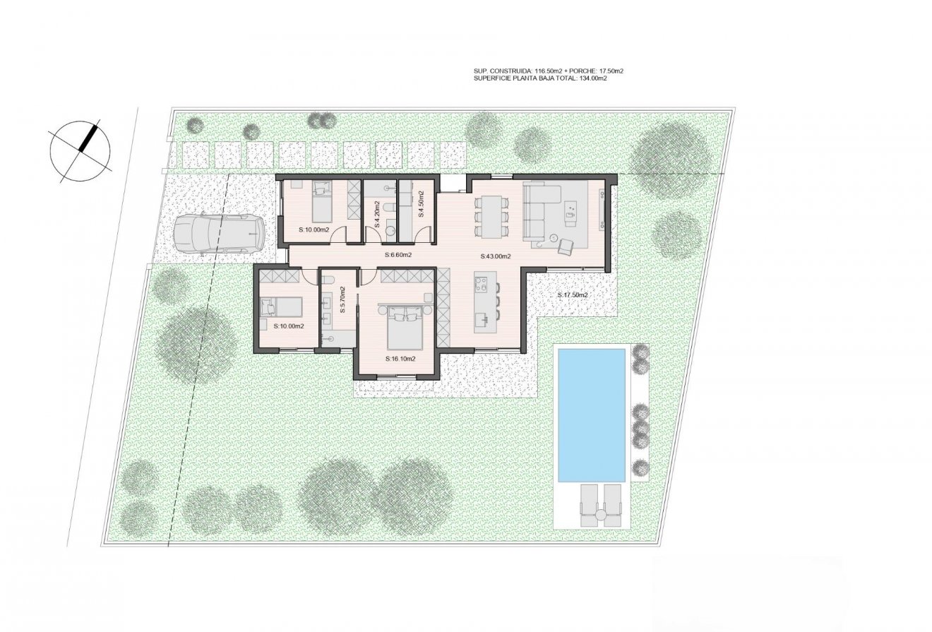 Nieuwbouw  - Villa -
Molina de Segura - Urb. La Quinta