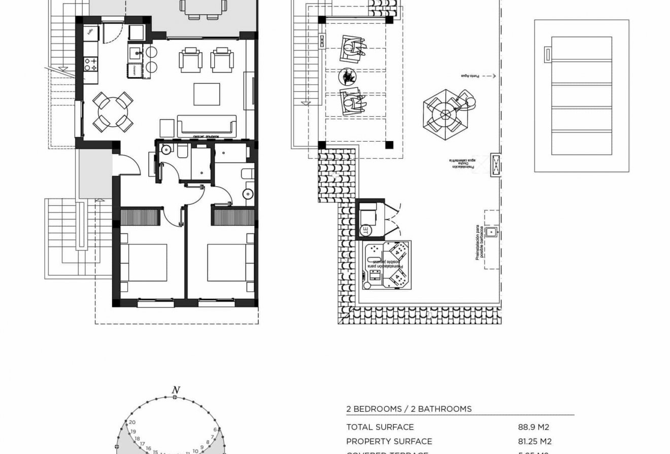 Nieuwbouw  - Appartement -
Rojales - Doña Pepa