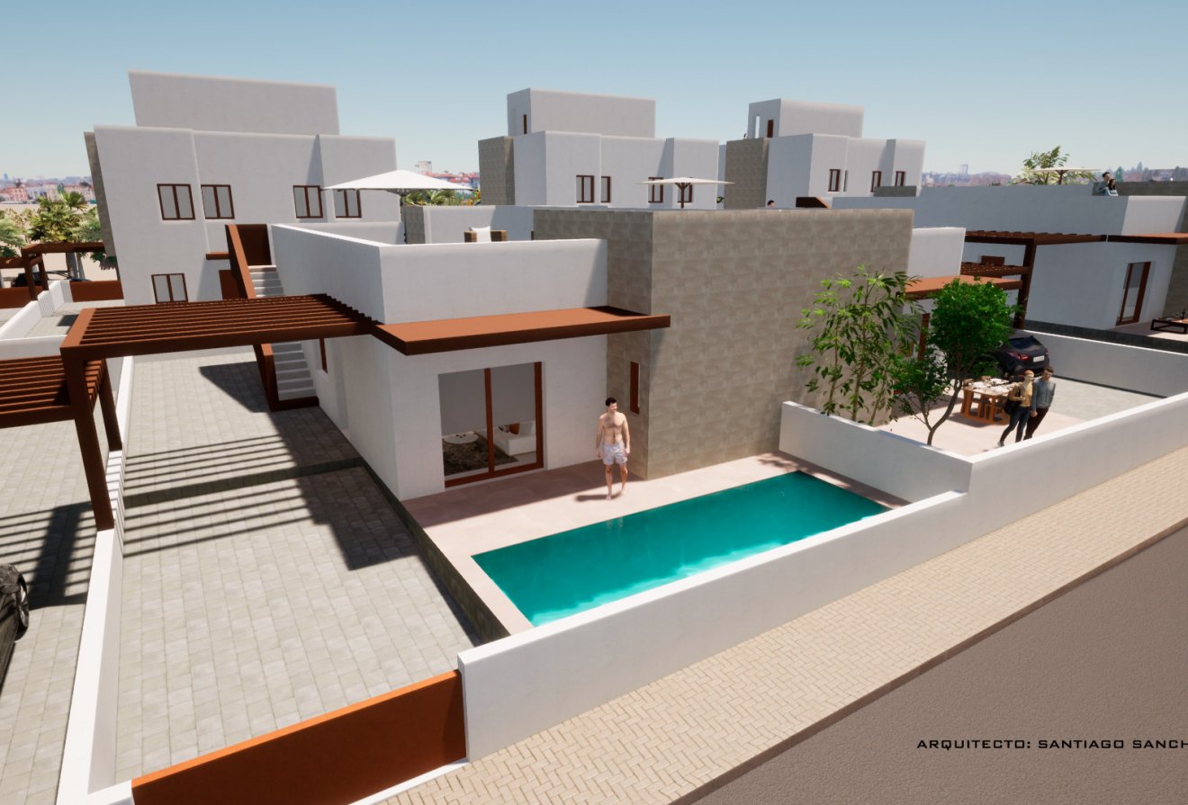 Nieuwbouw  - Geschakelde woning -
Mazarrón