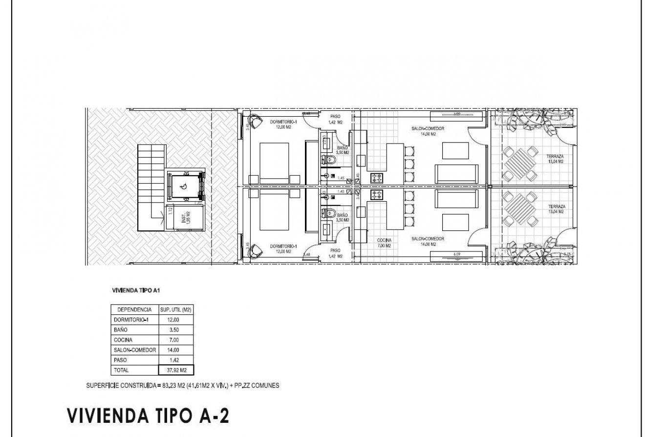 Nieuwbouw  - Appartement -
Vera - Vera Playa