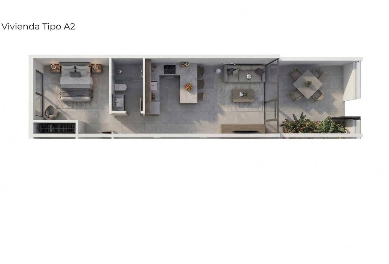 Nieuwbouw  - Appartement -
Vera - Vera Playa