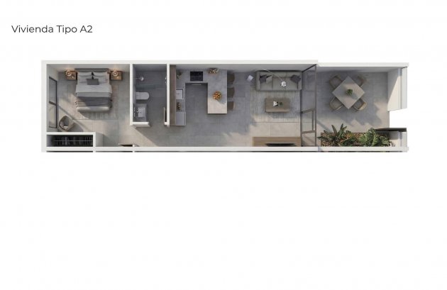 Nieuwbouw  - Appartement -
Vera - Vera Playa