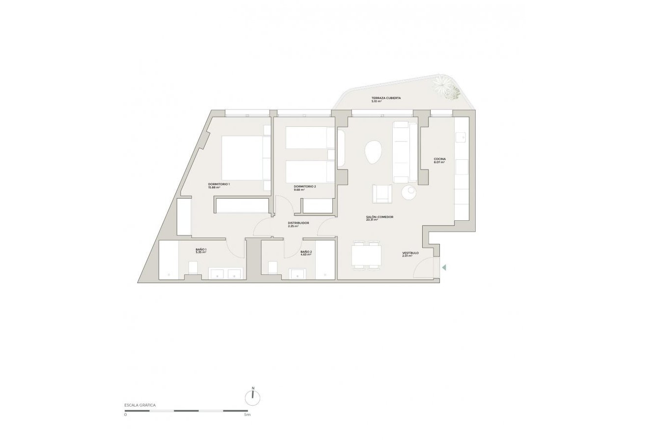 Nieuwbouw  - Appartement -
Torremolinos - Playa de La Carihuela
