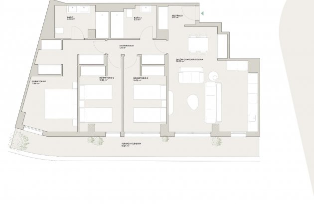Nieuwbouw  - Appartement -
Torremolinos - Playa de La Carihuela