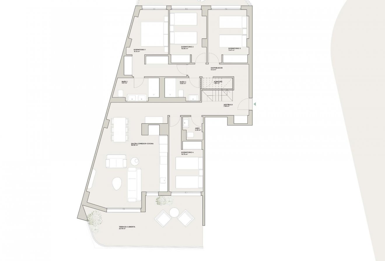 Nieuwbouw  - Penthouse -
Torremolinos - Playa de La Carihuela