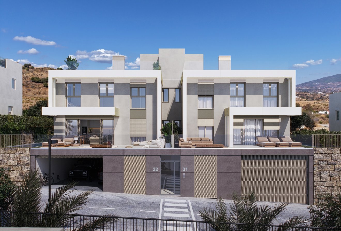Nieuwbouw  - Geschakelde woning -
Mijas