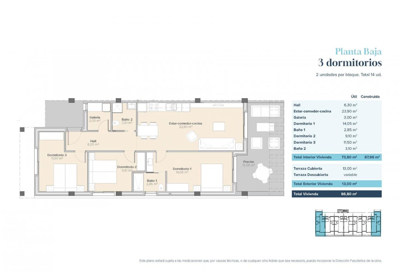 Nieuwbouw  - Appartement -
Vera - Vera Playa