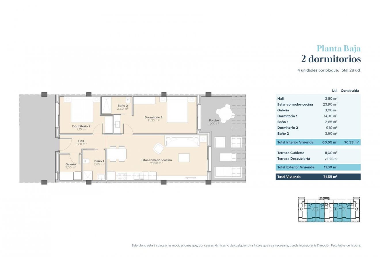 Nieuwbouw  - Appartement -
Vera - Vera Playa