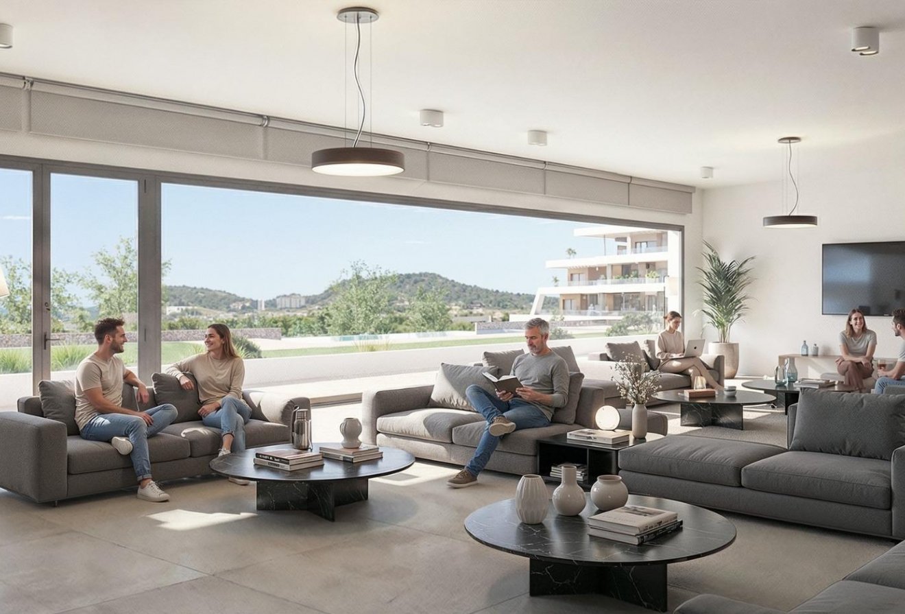 New Build - Apartment / flat -
Finestrat - Balcón De Finestrat