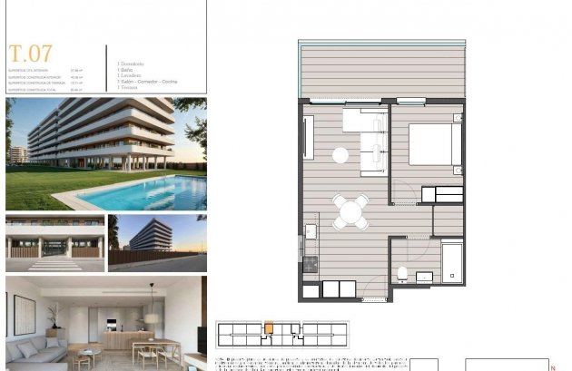 Nieuwbouw  - Appartement -
Moncofa - Playa de Moncofa