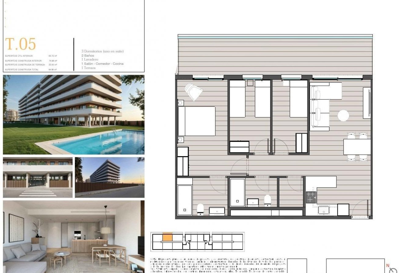 Nieuwbouw - Appartement -
Moncofa - Playa de Moncofa