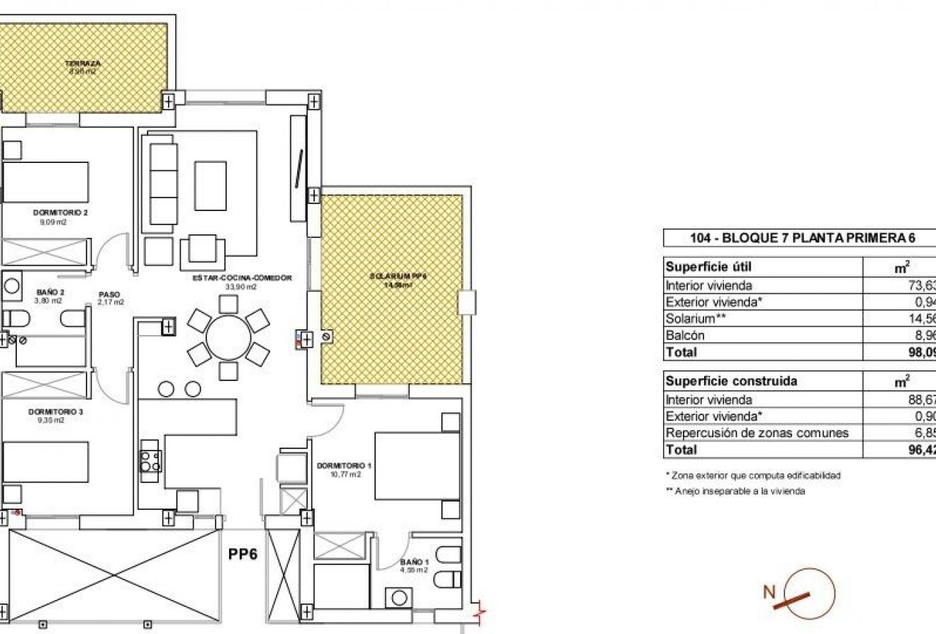 New Build - Apartment / flat -
Vera - El Playazo