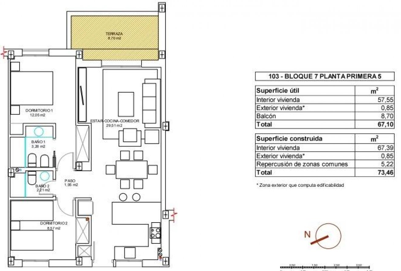 Nieuwbouw  - Appartement -
Vera - El Playazo