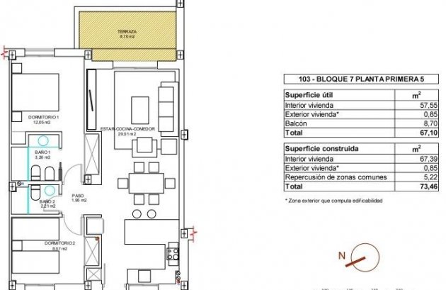 Nieuwbouw  - Appartement -
Vera - El Playazo