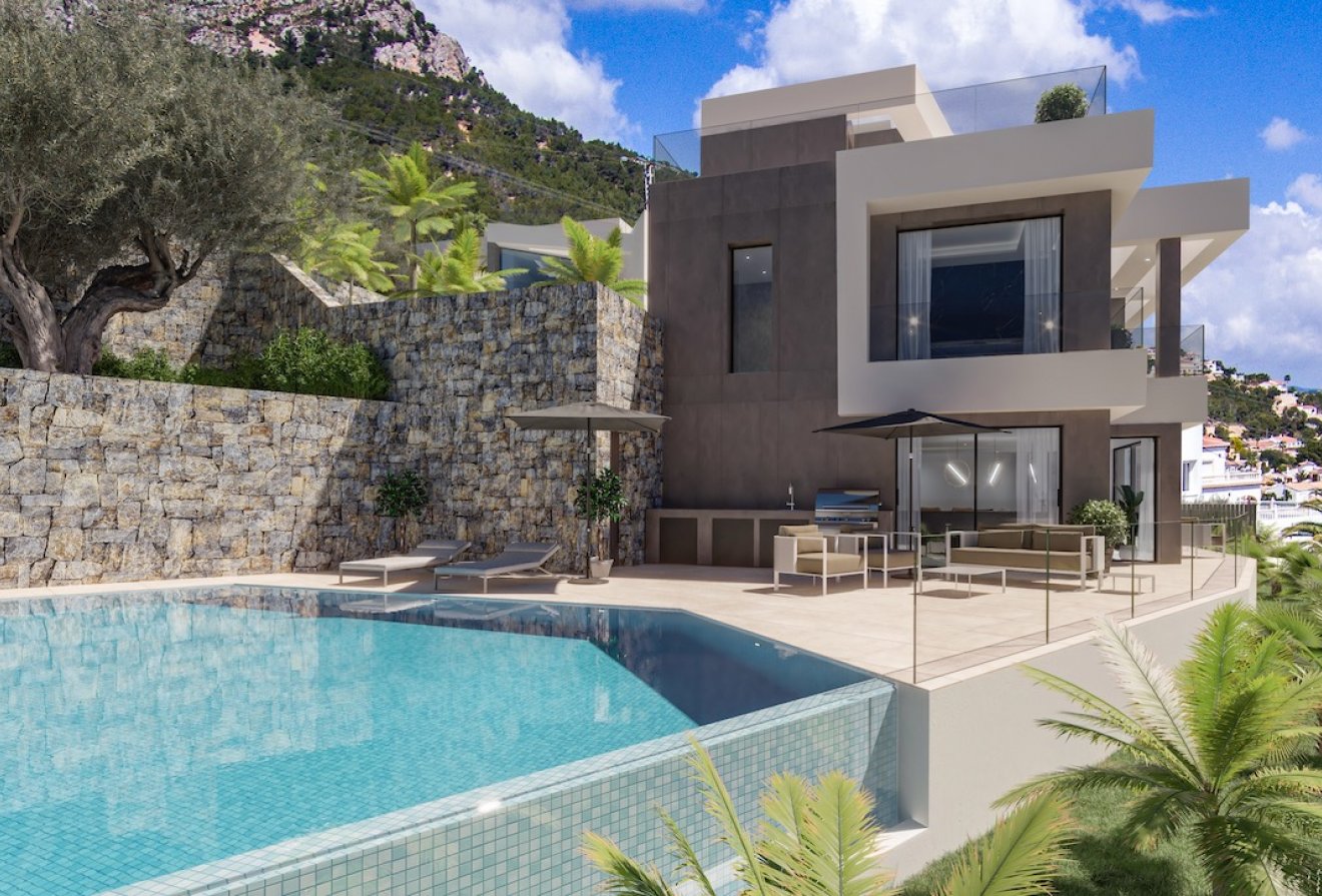 Nieuwbouw - Villa -
Calpe - Cucarres