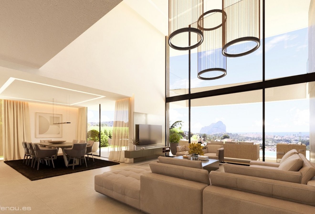 Nieuwbouw - Villa -
Calpe - Empedrola