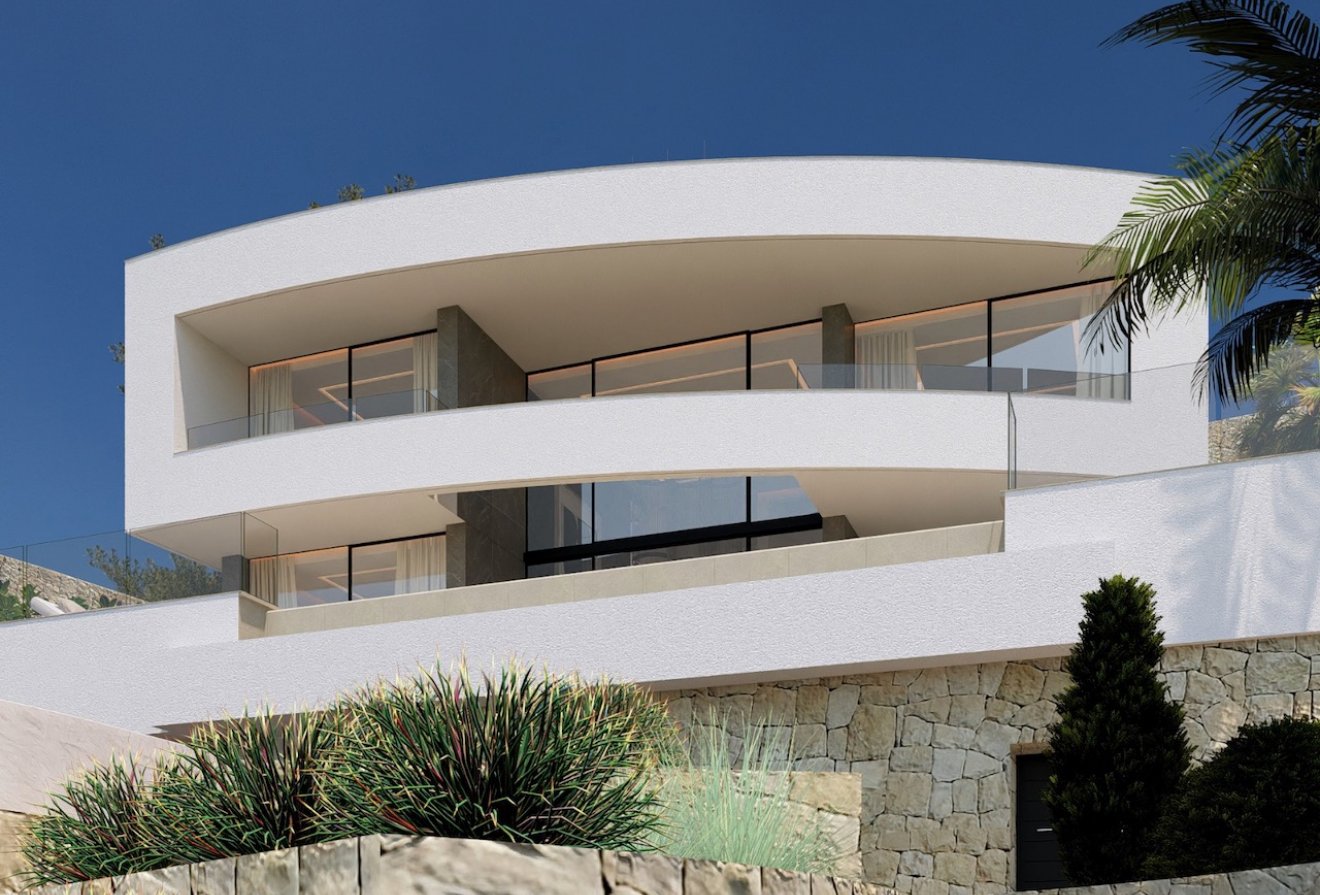 Nieuwbouw - Villa -
Calpe - Empedrola