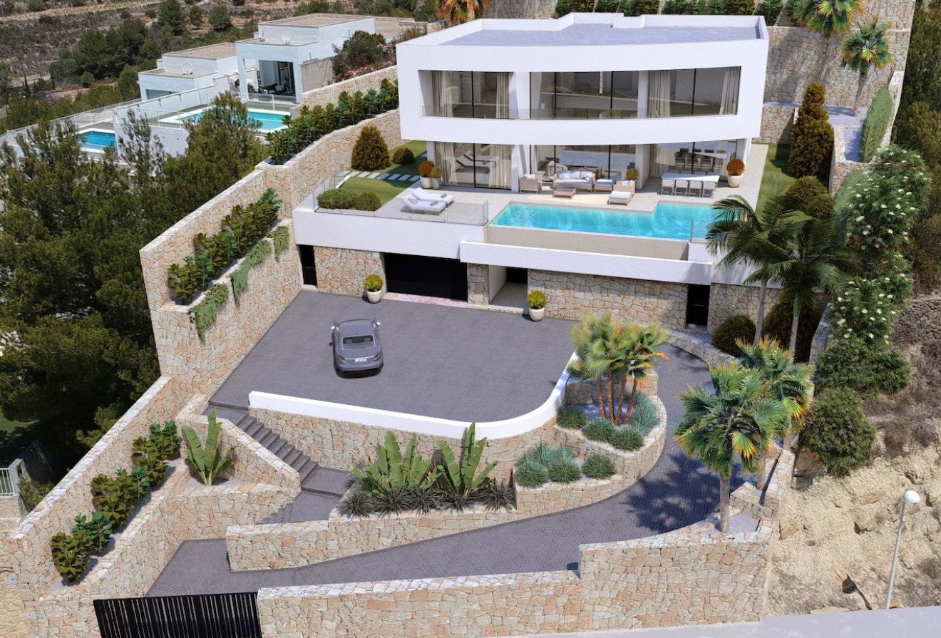 Nieuwbouw - Villa -
Calpe - Empedrola
