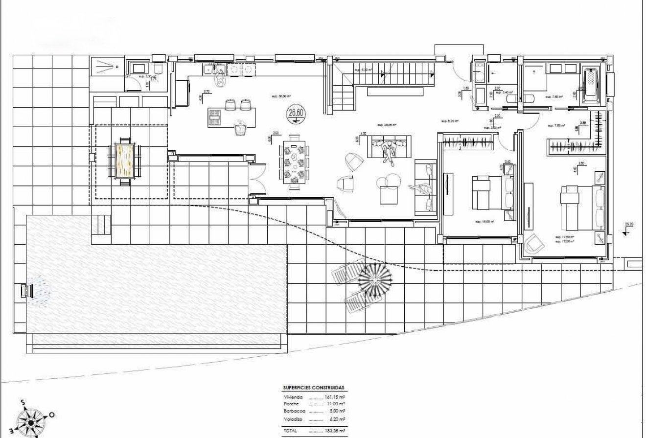 Nieuwbouw  - Villa -
Benissa - La Fustera