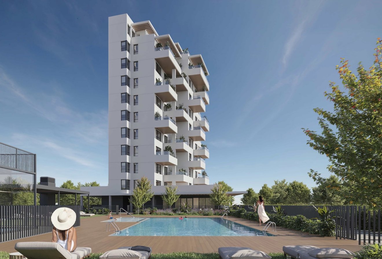 Nieuwbouw  - Appartement -
Calpe - Les Bassetes