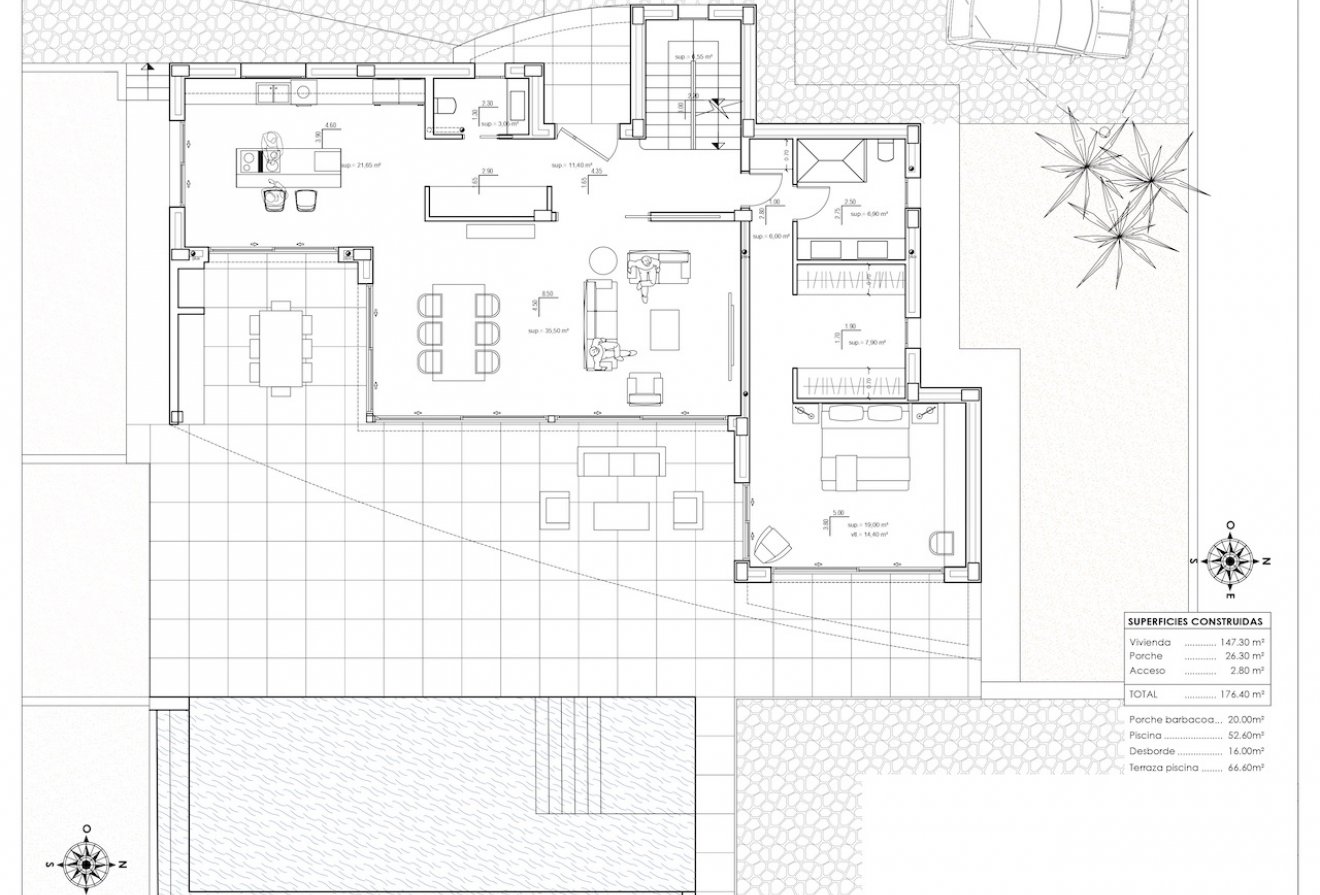 Nieuwbouw  - Villa -
Moraira - La Sabatera