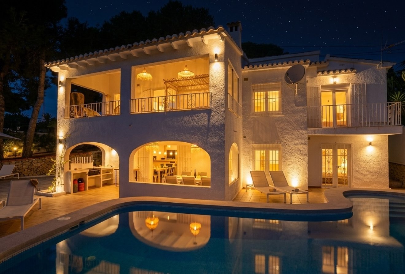 Herverkoop - Villa -
Moraira - Solpark