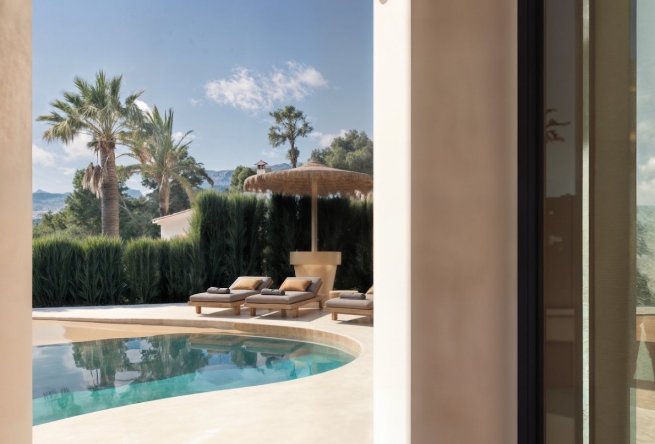 New Build - Villa -
Moraira - Benimeit