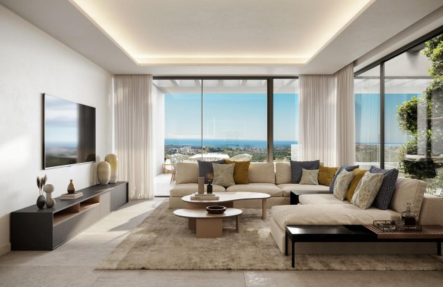New Build - Apartment / flat -
Casares - Alcazaba Lagoon