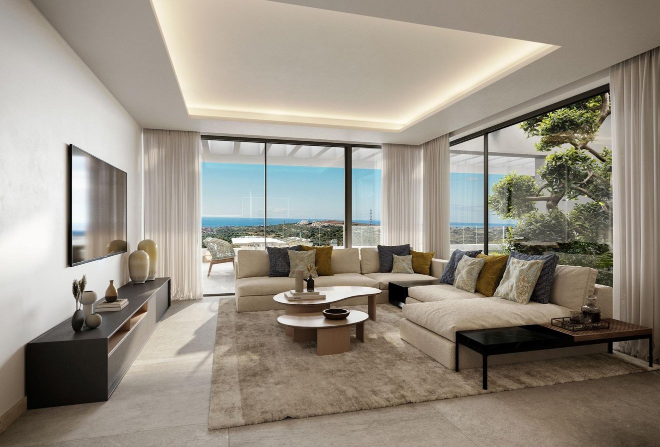 New Build - Apartment / flat -
Casares - Alcazaba Lagoon